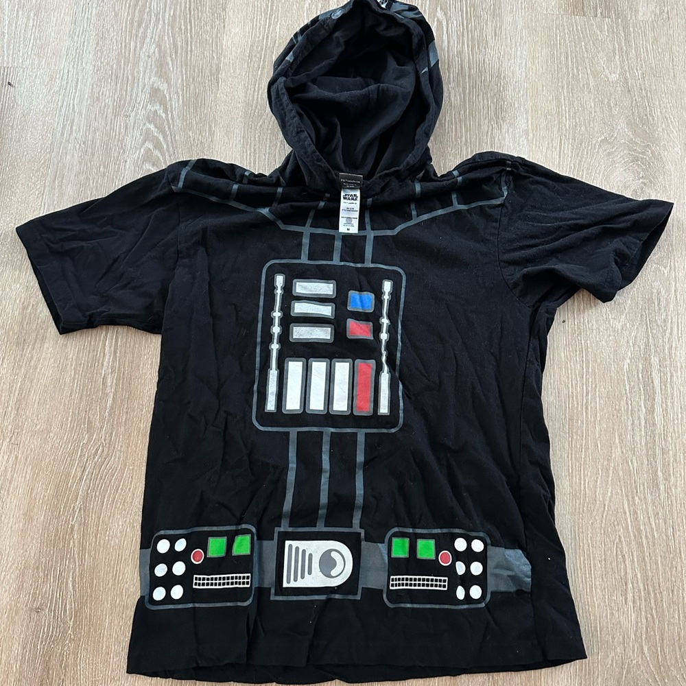 Star Wars Black and Gray Graphic Hoodie T-Shirt